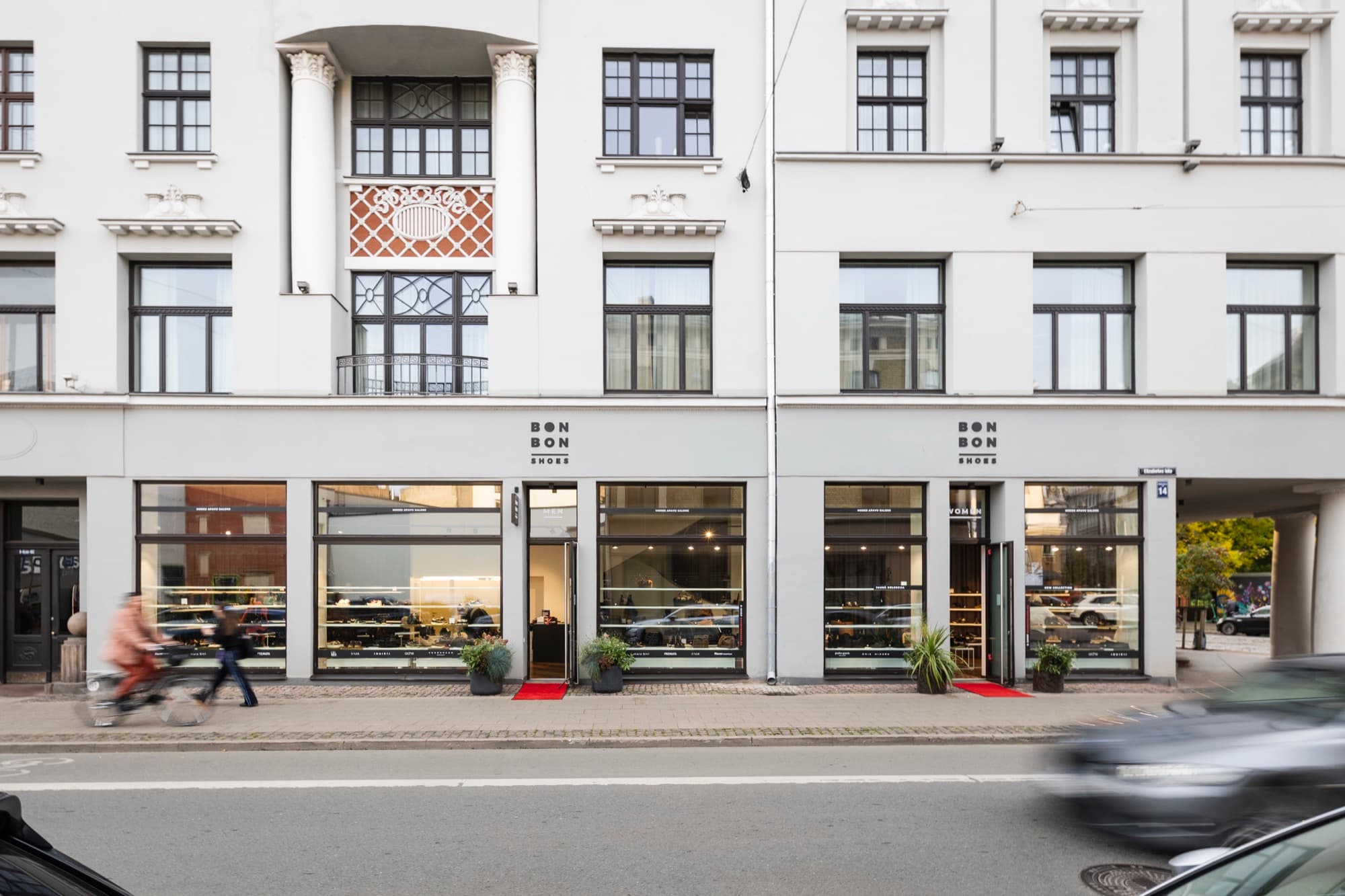 The Bonbon Shoes boutique on Elizabetes iela, Rīga